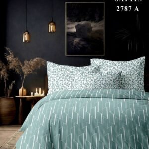 Starjoy Feathers- 250 TC pure cotton -(108 x 108 inches) King size bedsheet with 2 coordinate pillow covers
