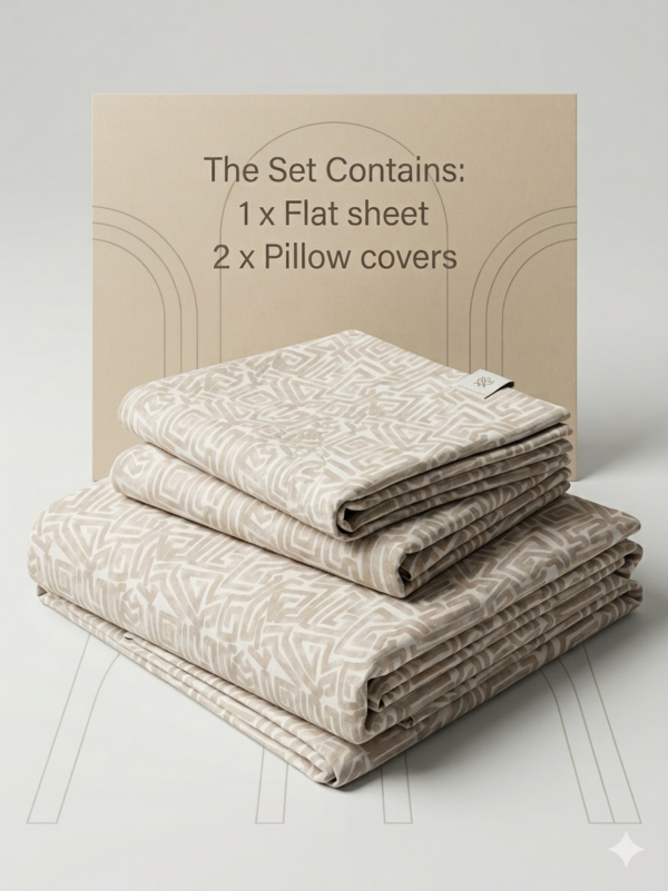 Pure cotton double bedsheet