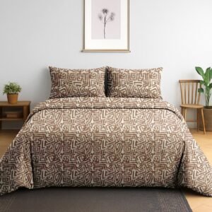 StarJoy TAJ - Pure Cotton- (90x100 inches) | Bedsheet with 2 Pillow covers