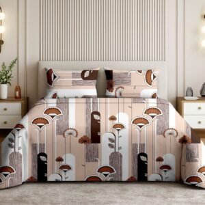 Starjoy Sujata Bedsheet- Premium Casement Cotton Bedsheet (90x100 inches)