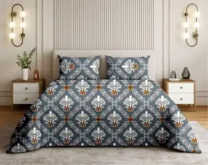 Starjoy Sujata Bedsheet- Premium Casement Cotton Bedsheet (90x100 inches)