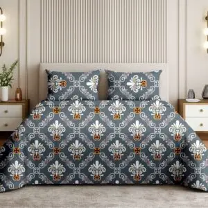 Starjoy Sujata Bedsheet- Premium Casement Cotton Bedsheet (90x100 inches)