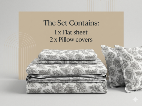 Pure cotton double bedsheet