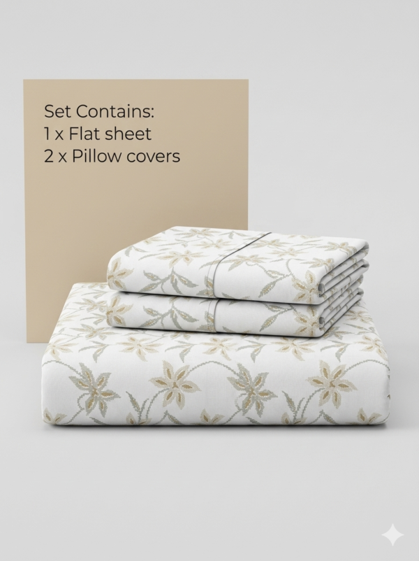 Pure cotton double bedsheet