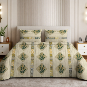 Starjoy Sujata Bedsheet- Premium Casement Cotton Bedsheet (90x100 inches)
