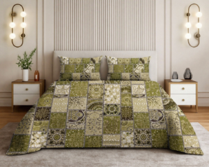 Starjoy Sujata Bedsheet- Premium Casement Cotton Bedsheet (90x100 inches)